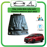 Tấm chắn gầm máy xe Toyota Innova 2017-2022, Chắn gầm kim loại Chống đá văng, bùn đất. Lắp chung Có ốc đi kèm tự lắp đặt