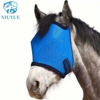 Tấm chắn mắt ngựa VANES1, Mặt nạ lưới chống ruồi ngựa có thể điều chỉnh thoáng khí, Phụ kiện ngựa Dệt kim co giãn chống muỗi Vỏ bảo vệ bay ngựa thể thao
