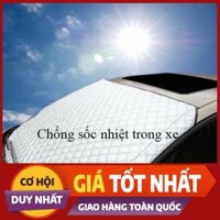 TẤM CHẮN NẮNG KÍNH LÁI Ô TÔ 3 LỚP TRÁNG NHÔM CHỐNG NÓNG