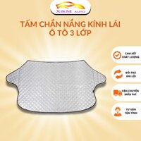 Tấm Chắn Nắng Kính Lái Ô Tô 3 Lớp Chống Nóng, Sốc Nhiệt, Ngăn Tia Uv Làm Hỏng Nội Thất Xe - X&M Auto