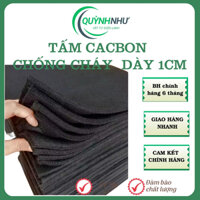 Tấm chắn nhiệt carbon loại dầy 10mm - Tấm nỉ cacbon chịu nhiệt chống cháy - Tấm Chắn Nhiệt Bằng Sợi Carbon