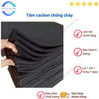 Tấm chắn nhiệt carbon loại dầy tốt 1cm - Sợi Catbon chịu lửa Xịn