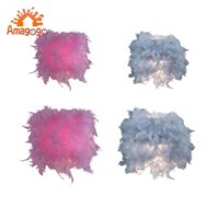 Tấm che đèn lông vũ, Vỏ đèn treo trần, Vỏ đèn chùm, Chụp đèn tối giản cho quà tặng đám cưới cho bạn bè,