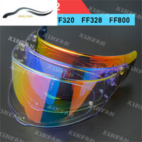 Tấm che LS2 cho FF320 Stream FF353 Rapid FF328 FF800 Mũ bảo hiểm xe máy Thay thế ống kính bổ sung Đen Iridium Bạc
