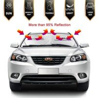 Tấm che nắng kính chắn gió ô tô Tấm che nắng bảo vệ chống tia cực tím Phụ kiện trang trí tự động cho GEELY GC6 GC9 EMGRAND EC7 EC8 CK ATLAS CK2