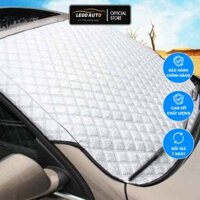 Tấm che nắng kính lái ô tô 4 lớp chống nóng hiệu quả, trần bông giảm nhiệt hấp thụ nhiệt - Lego040