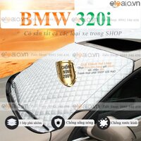 Tấm che nắng kính lái xe BMW 320i 3 Lớp Cao Cấp - Màu Bạc - OTOALO