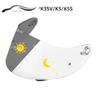 Tấm Che Photochromic XF Cho AGV K5 K5S K5-S K3SV K3-SV K1 Mũ Bảo Hiểm Kính Chắn Màn Hình Phụ Kiện Kính Chắn Gió Phần Ống Kính Tự Động