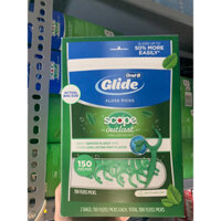 TĂM CHỈ NHA KHOA ORAL-B GLIDE FLOSS PICKS SCOPE OUTLAST