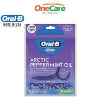 Tăm chỉ nha khoa Oral-B Glide Arctic Peppermint Oil Dental Floss Picks hàng mỹ