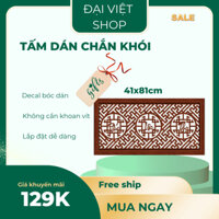 Tấm chống ám khói hương Bàn thờ Dán tường 41x81 màu nâu giá rẻ, Hà Nội TPHCM