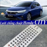 Tấm chống chuột Honda City 2013 2014 2015 2016 2017 2018, 2019, 2020, 2021,2022, 2023, 2024 INOX bền đẹp, ngăn chuột chu