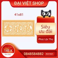 Tấm chống khói Bàn thờ màu vàng 41x81 không cần khoan vít giá rẻ, Hà Nội, HCM, Vinh, TPHCM, cách lắp đặt, kích thước