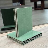 Tấm cốp pha nhựa PP Ultra-Green 15mm – 1,22×2,44m – Lỗ Tròn
