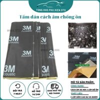 Tấm dán cách âm chống ồn Ô Tô 3M - Bông tiêu âm chống ồn Xe Hơi 3 Lớp, Bông Tiêu Âm 3M chính hãng