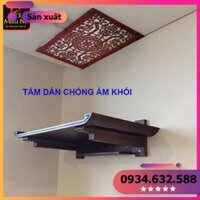 TẤM DÁN CHỐNG ÁM KHÓI BÀN THỜ [siêu dính] đẹp, giá rẻ, ưu điểm cho trần thạch cao không phải khoan