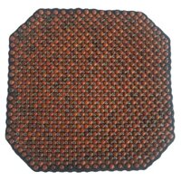 Tấm đệm hạt gỗ massage lót ghế làm việc, ghế sofa, ghế ô tô, yên xe máy, vv... Gỗ Hương Vân 100% tự nhiên - Bảo hành 1N