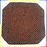 Tấm đệm hạt gỗ massage lót ghế làm việc, ghế sofa, ghế ô tô, yên xe máy, vv... Gỗ Hương Vân 100% tự nhiên