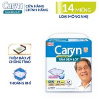 Tấm Đệm lót Caryn Mỏng Nhẹ 14 Miếng - Giúp Thoải Mái Xoay Trở Chống Trào Lưng