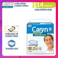 Tấm đệm lót Caryn mỏng nhẹ 14 miếng 60 x70cm,lót caryn Giúp thoải mái xoay trở chống trào lưng cho người già mẹ sau sinh