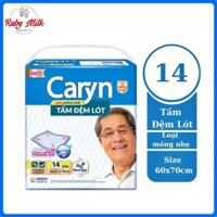 Tấm Đệm Lót Caryn Mỏng Nhẹ (14 Miếng) - Cho Người Lớn Tuổi