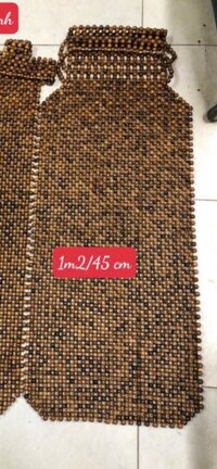 Tấm đệm lót ghế khoác áo ôtô bằng gỗ bách xanh thơm nức kt 45110cm