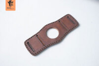 Tấm Đệm Quân Đội Dây Đồng Hồ Da Bò Thật Màu Nâu Đỏ – Ram Leather Bundstrap B2