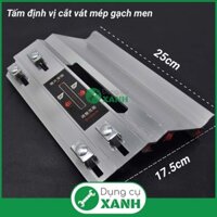 Tấm định vị cắt vát mép gạch, đá, mài cạnh 45 độ lắp máy cắt gạch cầm tay