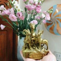 Tam dương khai thái bằng đồng. 3 con dê bằng đồng. - Đại Bái 555