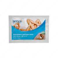 Tắm dưỡng trắng Da LANMOS Ngọc Trai 2in1 Gói                                       130g