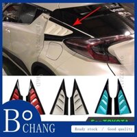 Tam Giác Màn Cửa Sổ Rèm Louver Thân Rộng Bộ Điều Chỉnh Phụ Kiện Bao Nối Dài Tái Trang Bị Cho TOYOTA CHR C-HR 2015-2022 Viền