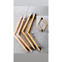 Tam giác xếp 9 bi bóng bida có ốc gắn