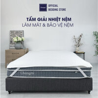 Tấm giải nhiệt Changmi Bedding làm mát và bảo vệ nệm, ngăn mùi hạn chế thấm. Top bán chạy Hàn Quốc