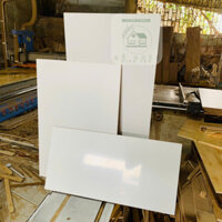 tấm gỗ Mdf phủ 2 mặt trắng dày 18mm , gỗ làm mặt bàn , gỗ làm kệ .....
