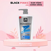 Tắm gội 2 trong 1 Romano Gen Z hương Sea Breeze 610g