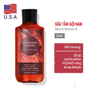 Tắm gội 2in1 Mahogany Woods for men 295ml