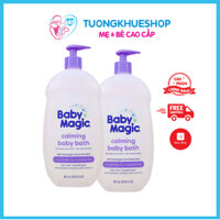 Tắm gội Baby Magic Lavender - Sữa tắm gội dịu nhẹ cho bé hương Lavender - NK Mỹ