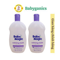 Tắm gội Baby Magic Lavender 488ml - Sữa tắm gội dịu nhẹ cho bé hương Lavender - NK chính ngạch bán song hàng ở Mỹ và VN