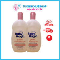 Tắm gội Baby Magic Original 488ml - Sữa tắm gội dịu nhẹ cho bé hương phấn - NK chính nghạch bán song hành ở Mỹ và V