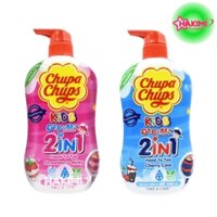 Tắm Gội Cho Bé CHUPA CHUPS - Kids 2in1 Head To Toe 600ml