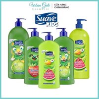 Tắm gội cho bé SUAVE Kid 3 trong 1 Watermelon Wonder | Silly Apple 1.18L/532ml - Dầu gội xả SUAVE Kid 2in1 532ml