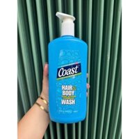 Tắm Gội COAST của Mỹ  chai 946ml