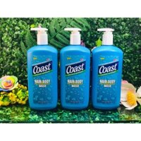 🏵🏵🏵🏵TẮM GỘI COAST HAIR & BODY WASH CỦA MỸ 946ML CÓ VÒI🏵🏵
