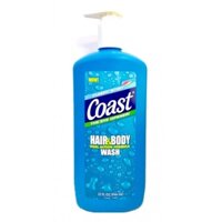 Tắm Gội Coast Hair & Body Wash 2in1 946ml