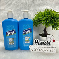Tắm gội Coast mẫu mới 946ml- Mỹ