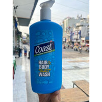 Tắm gội Coast Nam 946ml hàng Mỹ