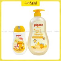 Tắm gội dịu nhẹ Hoa Hướng Dương PIGEON BABY WASH 2IN1 (Màu Vàng)