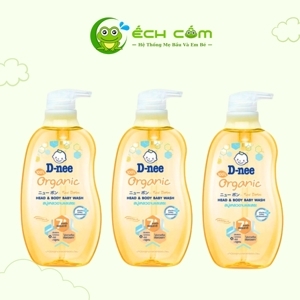 Sữa tắm gội toàn thân Dnee Baby 380ml (dưới 3 tuổi)