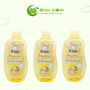 Sữa tắm gội toàn thân Dnee Baby 380ml (dưới 3 tuổi)