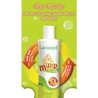 Tắm gội Lactacyd Milky